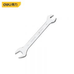 得力（deli）镜面双头呆扳 10x12mm DL33310