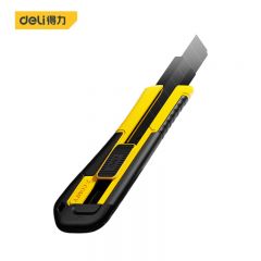 得力（deli） 18mm刻纸篆刻耐用美术切割刀多功能塑柄美工刀SK4 DL018Z
