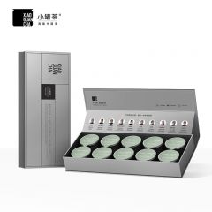 小罐茶 乌龙茶银罐福建纯种铁观音清香型特级10罐40g礼盒装 茶叶中秋礼盒