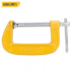 得力（deli）  DL-G203 G字夹强力木工固定具夹紧器G型工具快速夹紧器3英寸