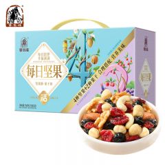 塞翁福 每日坚果750g  25克*30袋 混合干果 休闲零食 礼盒装