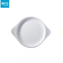 茶花（CHAHUA） 强抗细菌果盘019003上下双层敞口设计双耳把手
