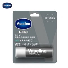 凡士林 润唇膏修护保湿滋润男女通用补水防干裂打底护唇膏3.5g男士薄荷味