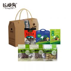 长岭尖 春节山货礼盒1206g 山珍干货礼盒大礼包南北干货特产菌菇送礼