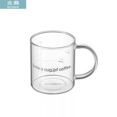 北鼎（Buydeem） CD1025咖啡饮品杯 男女家用带刻度咖啡水杯 便携咖啡用具 咖啡杯