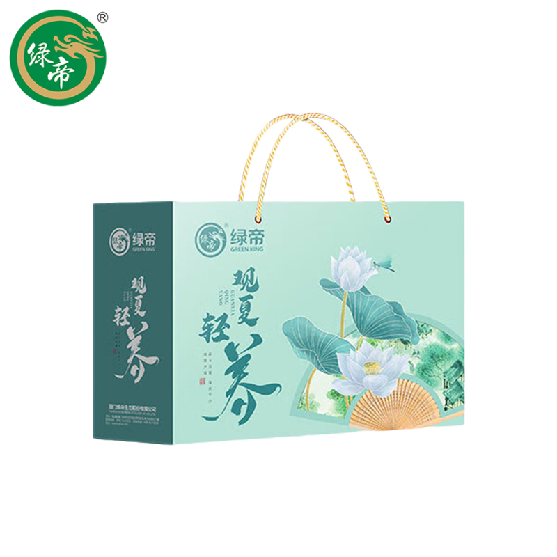 绿帝 金耳银耳雪梨百合绿豆冰糖干货杂粮盒子夏日清凉福利 观夏轻养礼盒1088g