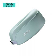 SKG N5颈椎按摩器天青色颈部按摩仪脖子肩颈护颈仪热敷物理U型枕按摩器