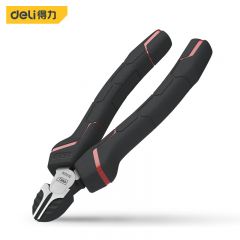 得力（deli） 省力胶柄斜嘴钳 斜口钳子 剪线钳6英寸 DL0204