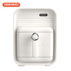 大宇（DAEWOO） K12白空气炸锅家用不沾内胆多功能智能电炸锅5L大容量广域温控顶置菜单可视自动炸锅