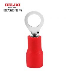 德力西电气 RV2-5 圆形预绝缘端头 厚0.6mm (500只/袋) DHARV2M5RHB 红色