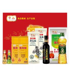金龙鱼 福遇锦鲤大礼包C款 2400g+1438ml