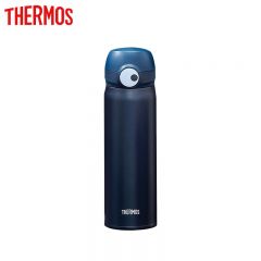 膳魔师（THERMOS） TCMS-500S保温杯磁力自锁便携 316L 不锈钢 午夜蓝