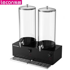 乐创（lecon） LC-BLNND-7L*2自助餐牛奶鼎电加热果汁鼎双头酒店茶水热饮机果汁豆浆保温桶饮料机