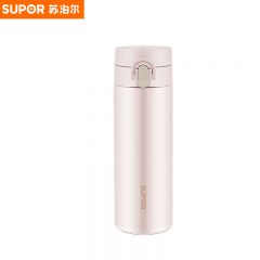 苏泊尔（SUPOR） KCV45AZ20 保温杯保冷杯316L不锈钢450mL车载杯男女学生杯子粉色