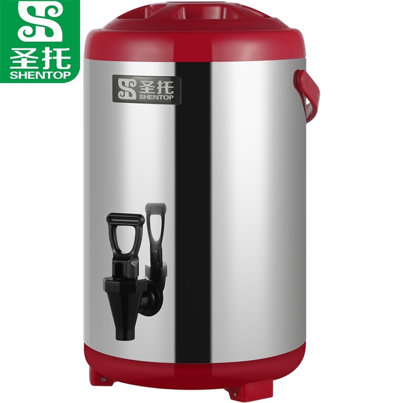 圣托（Shentop） 10L奶茶保温桶 奶茶店果汁豆浆桶 凉茶店大容量冷热桶 DBD04