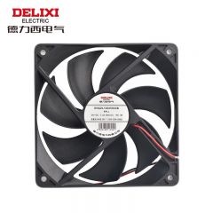 德力西电气 轴流风机 排气扇 120*120*25 24V 滚珠 /个