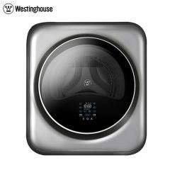 西屋（Westinghouse） 2.5公斤壁挂洗烘一体迷你洗衣机内衣洗衣机婴儿儿童洗衣机壁挂式变频洗烘WGD251WD钛晶灰