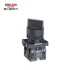 德力西电气 按钮开关LAY5s-ED 二位自复 1NO 1NC 经济型旋钮