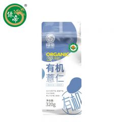 绿帝 薏仁米苡仁粗粮小薏仁米新鲜薏米仁五谷杂粮粥食材东北 有机薏仁320g