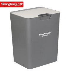 上亨（shangheng） 智能垃圾桶16L灰白色【电池款·全方位智能感应】SHZH-LXT03
