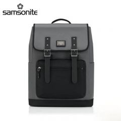 新秀丽（Samsonite） 双肩电脑包翻盖男士 TR1*08029 灰色