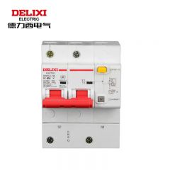 德力西电气漏电保护器空开带漏电保护开关断路器小型家用总开2P漏保 2P 80A