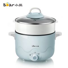 小熊（Bear） 电煮锅 电火锅 家用多功能一体电热锅 加深宽口径不粘锅煮面小电锅DRG-C18N5