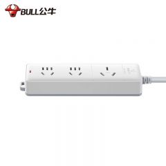 公牛（BULL） 插座 GN-405D 三位16A无开关 1.8M(新国标) 插线板/插排/排插/接线板/拖线板