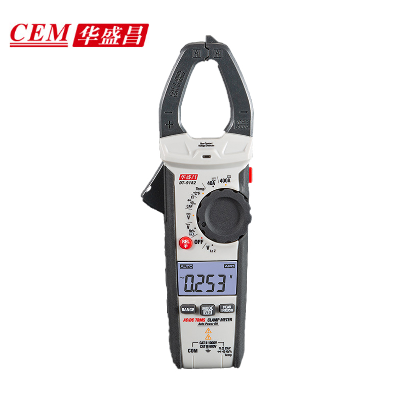 华盛昌（CEM） DT-9182数字钳形表 高精度真有效值电流表