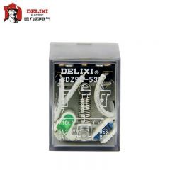 德力西电气（DELIXI ELECTRIC） 小型继电器；CDZ9L-53P （带灯）DC24V