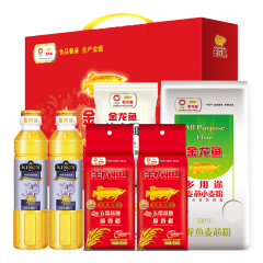金龙鱼 米面油组合 C款 2200g+800ml
