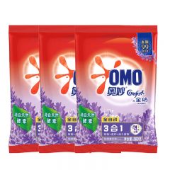 奥妙（OMO）全自动含金纺馨香精华无磷洗衣粉560g*3薰衣草三合一持久留香