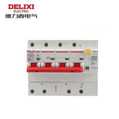 德力西电气 标准漏电保护断路器DZ47LE-125 4P LI（C） 125A 100MA