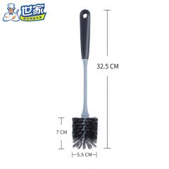世家  长柄洗杯刷奶瓶刷子清洁刷杯子神器玻璃保温杯水瓶破壁机刷1支装