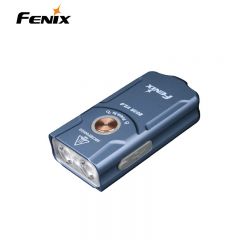 FENIX 手电筒强光钥匙扣迷你防水手电通勤照明 E03R V2.0蓝灰色