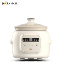 小熊（Bear） 婴儿辅食锅电炖盅bb煲婴儿煮粥锅煮粥煲汤锅白瓷炖甜品 升级直炖锅DDG-D10H5 1L