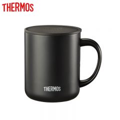 膳魔师（THERMOS） TCDG-451 BK保温杯马克咖啡杯440ml带盖茶杯男女情侣水杯子