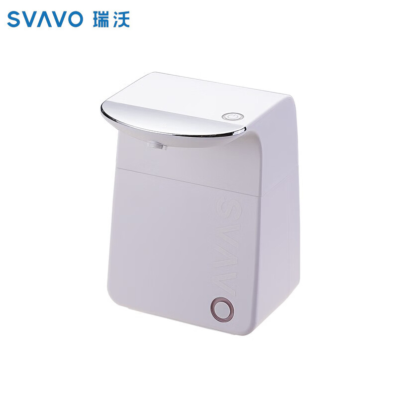 瑞沃（SVAVO）   感应皂液器700ml 壁挂式自动洗手喷雾消毒器台置式洗手机卫生间洗手液机OS-0480白色喷雾款
