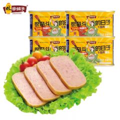 林家铺子 猪肉午餐肉200g*6罐 早餐 午餐肉罐头