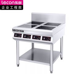 乐创（lecon） 商用电磁炉大功率电灶双头平面爆炒多眼大功率电磁灶 LC-J-APDC04