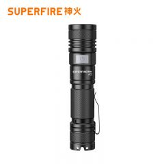 神火（SupFire） 强光迷你小手电筒便携耐用led充电调焦户外远射灯停电应急灯 A2标配