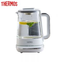 膳魔师（THERMOS） EHA-1616E养生壶小型家用办公室玻璃泡茶壶多功能预约恒温煮茶器花茶电热水壶 1.5L