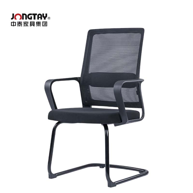 中泰（jongtay） U-030C培训椅会议椅子职员办公椅家用学习椅网布弓形座椅480W×605D×965H