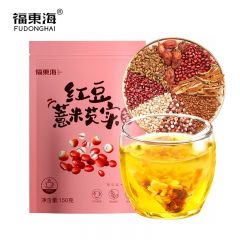 福东海 蜂蜜茯苓山药赤小豆休闲滋补零食 红豆薏米芡实茶150g