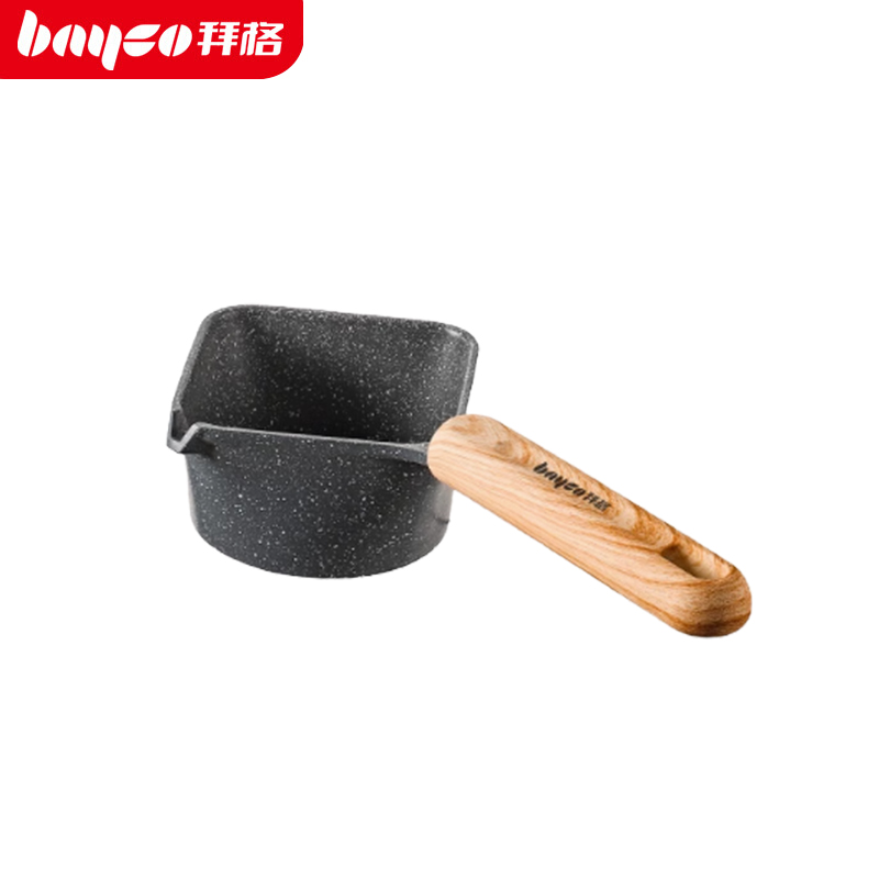 拜格（BAYCO） 热油小锅家用泼油烧油小锅小型热奶锅迷你煎蛋锅淋油炝油小锅BG1613