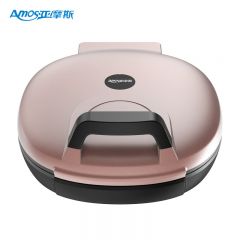 亚摩斯（AMOS） 家用双面加热加深加厚匀热烤盘 大火力上下盘 多功能煎炸烤烙一体机 电饼铛 不粘涂层 AS-B280L
