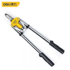 得力（deli） DL2330 拉杆双把手动省力拉铆枪枪手动抽芯枪拉钉铆钉抢柳卯不锈钢460mm