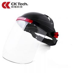 成楷科技（CK-Tech） 3117+PX头戴式透明防护面罩 黑色 
