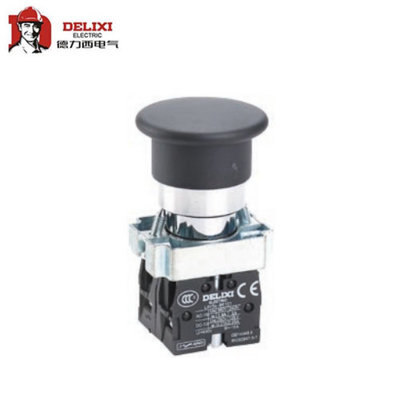 德力西电气（DELIXI ELECTRIC） 按钮开关1LAY5s-BC 红 1NC（标准型Φ40蘑菇钮）