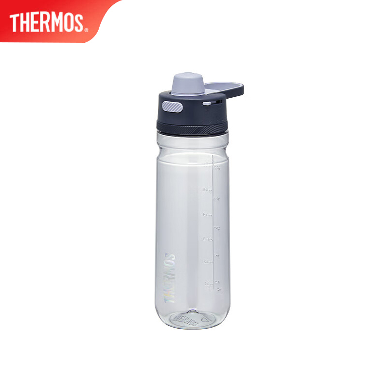 膳魔师（THERMOS） TCSV-750 GY 运动水杯塑料杯大容量便携运动水壶男女士健身露营杯子